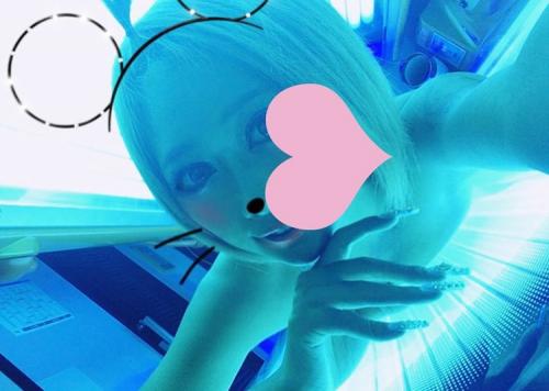 ＠ナンパ　普段は日焼けサロンで働いているらしい綺麗なパイパン黒ギャルGET！