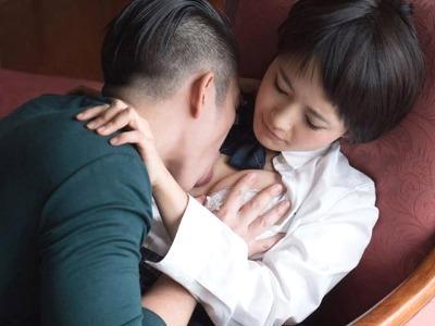 「私…昨日より少し、大人になりました…♡」清純、黒髪ショートのCuteGirl女子校生が、年上男性とホテルで濃密性交。