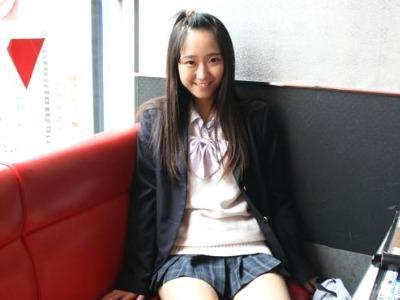 『早くラブホ行こ♥』SNSで知り合った某アイドル激似の貧乳炉利キュートガール女子校生とホテルでワリキリ援助交際sexはめ撮り！