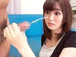 【美少女】「突然の大量射精ドッキリ企画・・・照」ムキムキチンポに興味津々の美少女にオナニー見せつけて大量ザーメン発射！ｗｗｗｗ