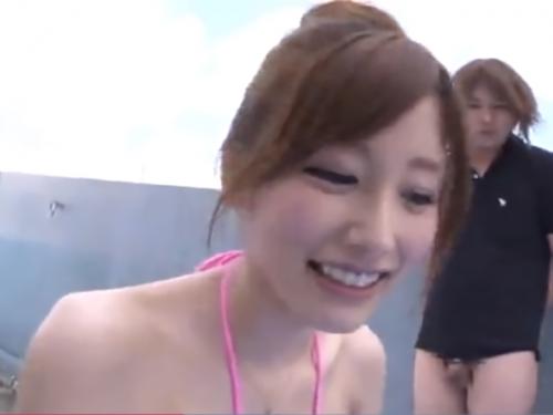 【素人×ハメ撮り】アイドルになれると騙して激カワギャルがAVデビュー♡初めての仕事は臭いチンポのフェラ抜き♡