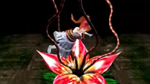 負ければ丸呑み。ワーム、怪植物、人型の魔物や悪魔。ドレスのお姫様が脱出を試みるが……！？