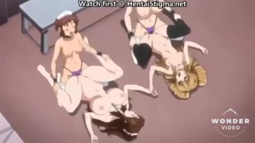 娼館でペニバン女子で気持ち良くなる母娘。