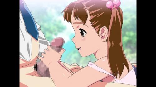 ツインテ幼女の手コキ、イラマチオ、クンニ、中出し。