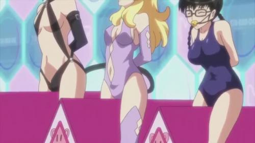 一般アニメのお色気・過激シーン。拘束・凌辱。