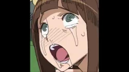 アヘ顔女子。汁は滴り、舌は垂れ、目の焦点は合わず、喘ぐ声は止まらない。フェチ向け。