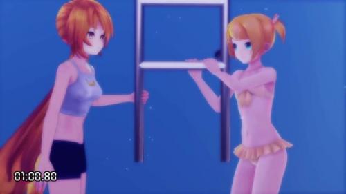 息止めチャレンジ。限界近くで友人が絡みついて！？