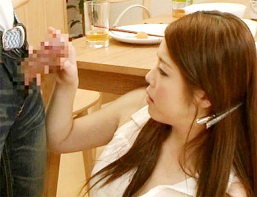 妻がいない時に義妹が世話をするためにやってきたがチンポを見て興奮して舐めまくりクンニで興奮してハメられ喘ぎまくる