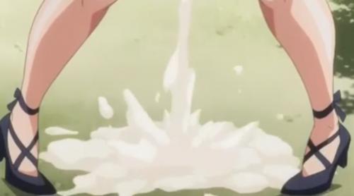ザーメンお漏らし止まらねぇーーー！どんだけ射精されてんだよ！妹JKの前でザーメンお漏らし旦那の前ではスカトロ脱糞とか！