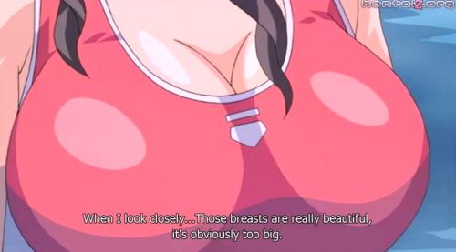 ドサクサ紛れに勃起チ〇ポ押し当てる変態イケメン！水中勃起バレからのラッキースケベ展開！欲求不満の人妻と中出し濃厚セックス！