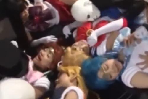 ヒロイン凌辱　セーラー戦士たちが敵組織の男たちから凌辱中出しレイプ！