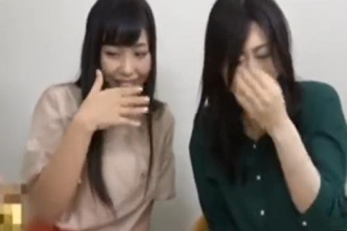 ママ友2人で初めてのセンズリ鑑賞！！