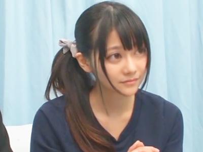 【マジックミラー号＠早漏改善】看護学生で可愛い美少女を素人ナンパ⇒MM号の車内で手コキ＆フェラチオし絶頂セックスょ♪