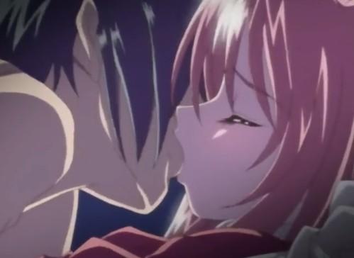 【エロアニメ】不良に犯されそうな所を助けてくれた転校生とセックスしちゃう美少女！