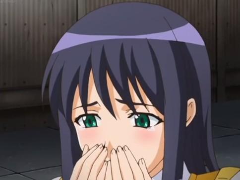 《エロアニメ》不良に取り囲まれてチ○ポをフェラさせられる美少女！