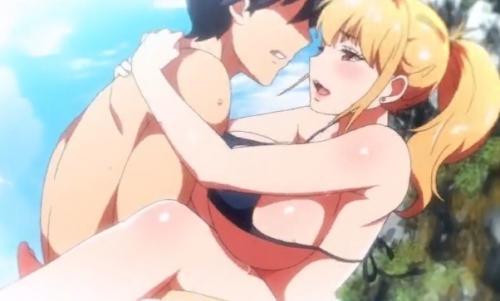 【エロアニメ】子供も居る義理姉とセックスしまくる弟くん！