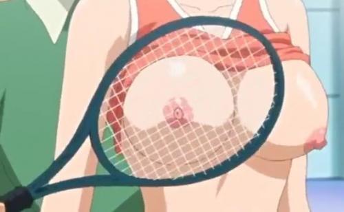 《エロアニメ》テニス部の女の子達がテニスそっちのけでエッチしまくっちゃう！
