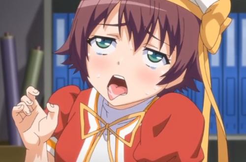 エロゲの販売会でオマ○コをバイブなどで刺激されながら接客しちゃう女の子！