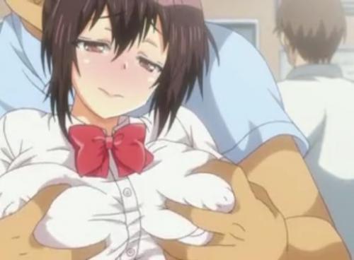 【エロアニメ】電車内でやたらにエロい身体したJ◯とセックスしまくる男！