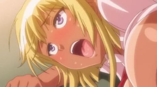 【エロアニメ】電車で通学する爆乳留学生と中出しセックスしちゃう！