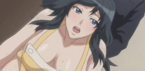 《エロアニメ》旦那が帰って来てすぐに我慢しきれずキッチンでセックスする巨乳人妻ｗｗｗ