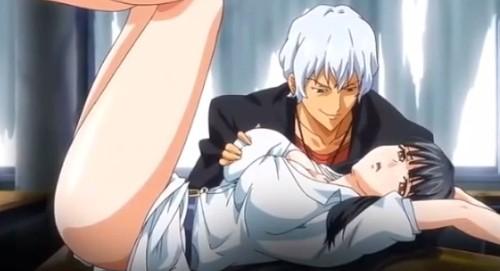 【エロアニメ】『こんなの嫌ぁぁ！！』赴任した巨乳女教師がオナニーさせられ不良男子生徒達の慰め物にされる！