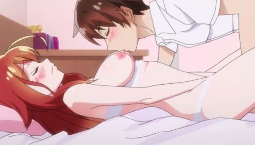 寝込んでる彼女を見舞うフリしてちゃっかりセックスしちゃう男の子！