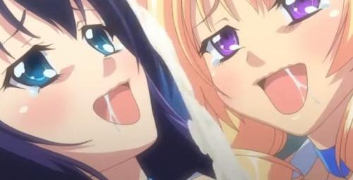 ふたなり巨乳アイドルがファンの前でザーメン発射してイキまくる！