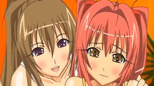 【エロアニメ】ある日目覚めたらオチ○ポが生えてた女の子とその姉がエッチしちゃう！