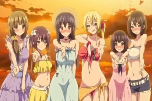 【エロアニメ】複数の女の子に迫られてセックスする事になってしまう男子！