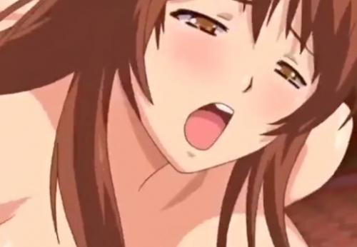 【エロアニメ】男達に乱交させられあえなく受精してしまう巨乳美女！