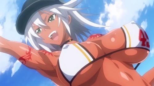 【エロアニメ】草野球の助っ人に来たダイナマイトボディの女子とエッチしちゃう！