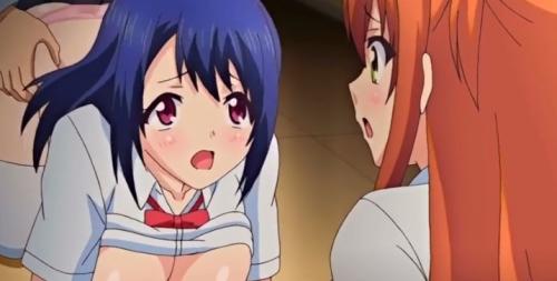 【新作・のぞき彼女1話+2話】親友の目の前で処女喪失して中出しまでされてしまう優等生！