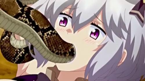 《新作エロアニメ》魔力を取り戻すべく人はもちろん蛇ともセックスしちゃう女の子！