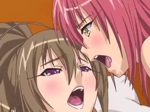 《エロアニメ》突如としてオチ○ポが生えてきた女の子がお姉ちゃんとレズエッチしちゃうｗｗｗ