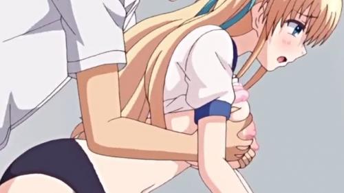 【エロアニメ】巨乳お姫様がアナルセックスしたり誰も居ない部室でブルマ姿でエッチしちゃう！