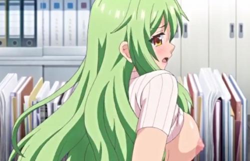 【エロアニメ】生徒からも人気がある体育の女先生が弱みを握られ犯される！