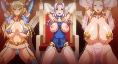 《エロアニメ》国の姫達が一人の男に完全に洗脳され見事にセックス漬けにされる！