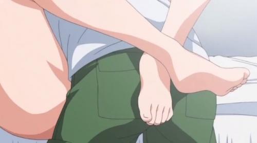 【エロアニメ】初めてのセックスで思わず感じてしまう巨乳美女！
