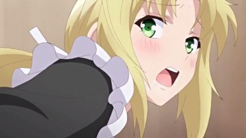 【エロアニメ】自宅警備員なデスマスク野郎に弱みを握られセックスさせられちゃうメイド！