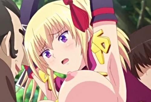 【エロアニメ】巨乳美少女勇者様が男達に乱交SEXさせられる！