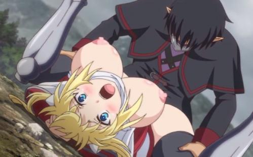 【エロアニメ】敗北してしまった美人騎士が無情にも犯されてしまう！