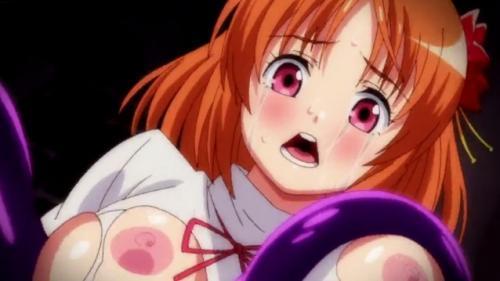 触手や一緒に探索してる仲間のはずの女の子に身体を狙われてしまう女子！