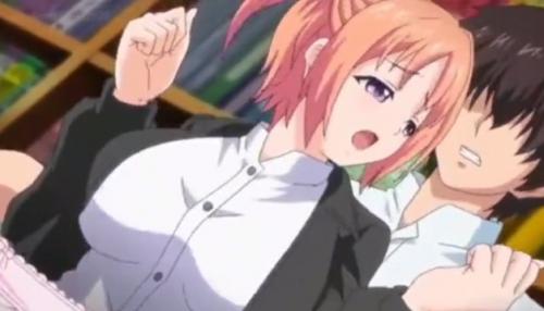 【エロアニメ】バイトに来た漫画喫茶で一緒に働く女の子と何故かエッチしまくる事になる男！