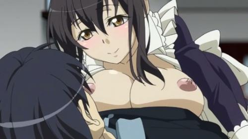 【エロアニメ】子供の頃から付き合いのある姉妹とエッチする事になる男！
