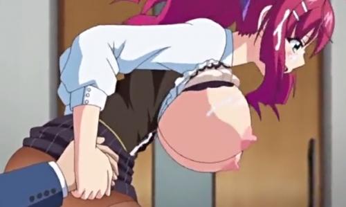 【エロアニメ・支配の教壇】停学させられた男子生徒がデカパイ教師に処女喪失セックスさせちゃう！