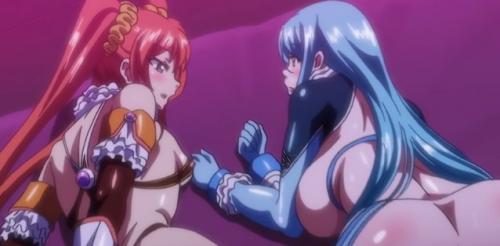 淫獣を倒すはずの変身ヒロインとなった女の子が触手男とSEXしてしまう！
