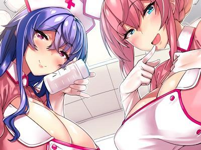 【優しい淫乱ナースたちのおねショタ精液採取】爆乳おっぱいの看護婦さんに耳舐め＆顔舐めされる逆3Pハーレムｗ【エロボイス】