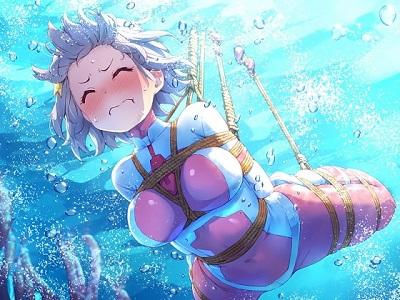 《敗北ヒロイン》正義のヒロインを緊縛×拘束して水責めリョナ！！「地球防衛隊スターガーディアンズ」《同人ゲーム》