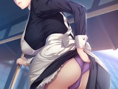 お嬢様な彼女のメイドさんと公認浮気！？なし崩しハーレム展開で逆3P中出し種付け濃厚セックス！！《準新作・エロアニメ》